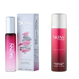 SKINN by Titan Women Set Of Celeste Eau de Parfum & Nude Deodorant-image-23