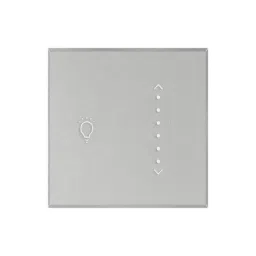 Legrand Universal LED Touch Scroll Dimmer Myrius Silver 2 Module 300 W, 6793 15 image 2
