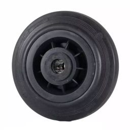 Tente Black Rubber Ageing Resistant Trolley Wheel, 205 Kg, PVR200/50X20LM58-image-36