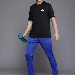 ADIDAS Poly Mesh Training T-Shirt-picture-2