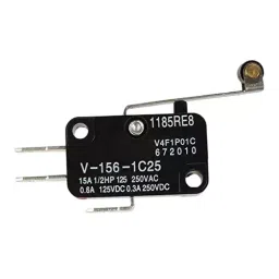 Sibass Electric SE-V15 Type Micro Switch Hinge Roller Lever and CE Mark, SE-V156-1C25 (Pack of 1OO)-34