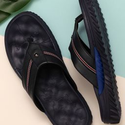 Big Fox Men Blue Comfort Sandals-image-85
