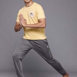 HRX by Hrithik Roshan  Pure Cotton Yoga T-shirt-image-85