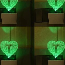 SOMIL Set of 4 Green Glass Cylinder Wall Lamps-image-67