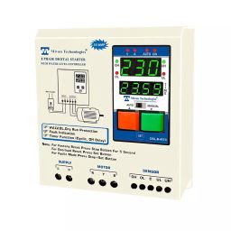 Mivan Technologies Single Phase Digital Water Level Controller for Up to 1.5 HP, DSL R RTC-8
