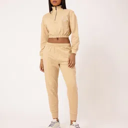 Kook N Keech Street Savvy Relaxed Crop Sweatshirt With Joggers Co-Ords Set-image-73
