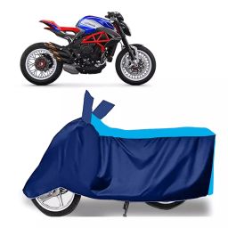 Auto Pearl Two Wheeler Cover for MV Agusta Dragster800 RR - Cyan, Blue-image-91