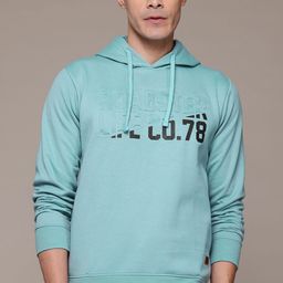 The Roadster Lifestyle Co. Brand Logo Print Hooded Sweatshirt-image-97
