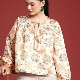 all about you Floral Printed Regular Top-image-99