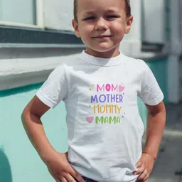 Pranava Boys Printed Organic Cotton Applique T-shirt-image-78