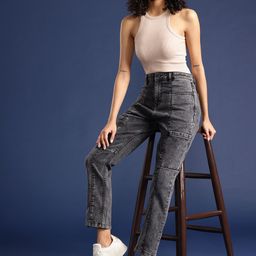 Mast & Harbour Women Slim Fit Jeans-image-95