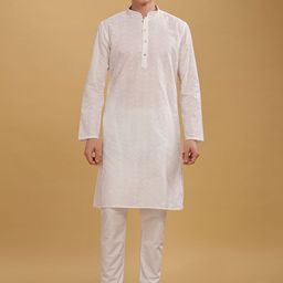 Anouk Men Thread Work Kurta-3