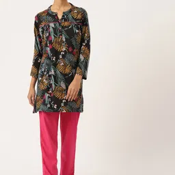 ETC Women Floral Printed Night Suit-image-67