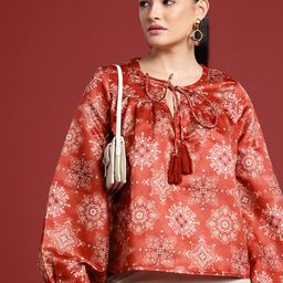 all about you Floral Printed Regular Top-image-44