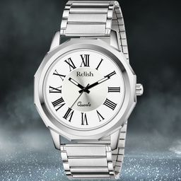 Relish Men Dial & Stainless Steel Straps Analogue Watch RE-NW2023-image-47