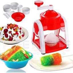 Manual Ice Gola Slush Maker Ice Snow Maker Machine (Multicolor) image 1