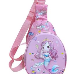 New Pinch Girls mermaid Sling Bag (1 pcs) Crossbody Chest Bag for Travel and Hiking - Cartoon Design Gift, Travel Outdoor Activities Cycling Sling Bag, Cartoon Giffting Bag-image-70