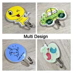 Mihar Essentials Adhesive Hook  Multi Design  Pack Of 3 (Color And Design May Vary) image 4