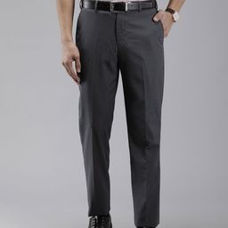 Park Avenue Men Smart Fit Formal Trousers-image-1