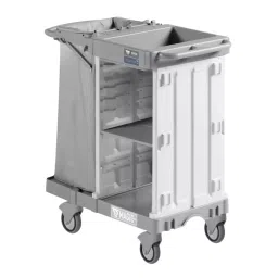 Roots 810B Magic Hotel Gray Aluminium Rectangular without Bags Trolley, TTMH810B0TV00-image-6