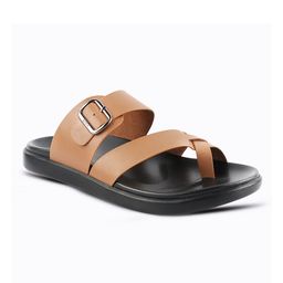 MEDIFEET Men Leather Comfort Sandals-image-49