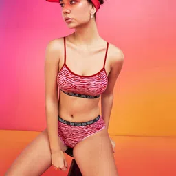 ENAMOR XO Printed Mid-Rise Hipster Briefs-picture-11