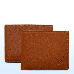 REDHORNS Men Leather Two Fold Wallet-image-43