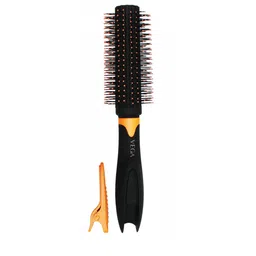 VEGA Round Hair Brush with Sectioning Clip E20-RB-11