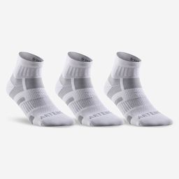 Artengo By Decathlon Pack Of 3 Printed Cotton Ankle-Length Socks-picture-1