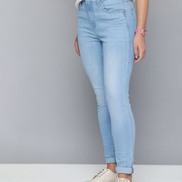 Levis Women 721 Skinny Fit High-Rise Heavy Fade Stretchable Jeans-image-11