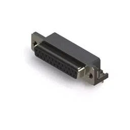 EDAC D SUB CONN, R/A RCPT, 25POS, DB, SOLDER, 622-025-268-032-picture-2