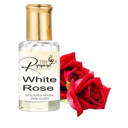 THE RUPAWAT Perfumery House White Rose Natural & Alcohol-Free Attar - 12 ml-image-89