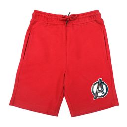 Marvel by Wear Your Mind Boys Red Printed Regular Shorts-18