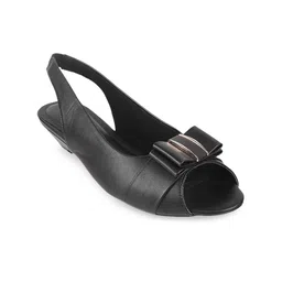 Mochi Wedge Peep Toes with Bows-26