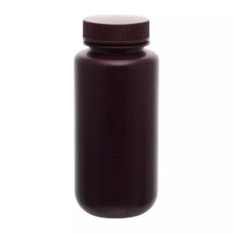 Supertek 1 L Reagent Bottle Wide Mouth Amber HDPE for Transporting Liquid Samples, CH10248/9 (Pack of 24)-image-49