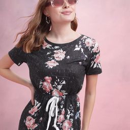 DressBerry Floral Print Bodycon Dress-picture-42