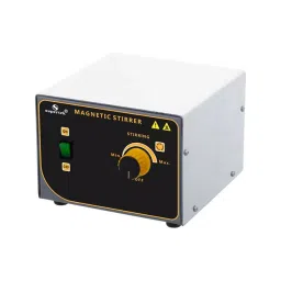 Supertek CE Certified Stainless Steel Top Surface Magnetic Stirrer, Capacity Max 2 L, CH12393-31