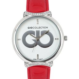 GIO COLLECTION Women Silver-Toned Dial Watch G0051-05-image-46