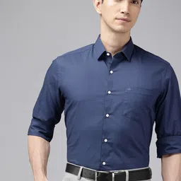 Arrow Pure Cotton Manhattan Slim Fit Formal Shirt-picture-14