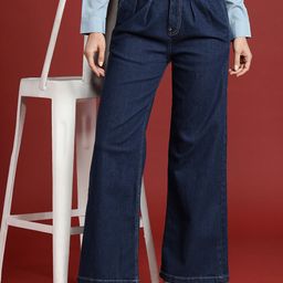 all about you Women Wide Leg High-Rise Stretchable Jeans-image-92