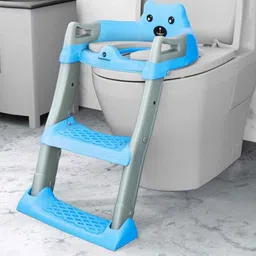 StarAndDaisy Kids Adjustable Height Potty Set- Blue-14