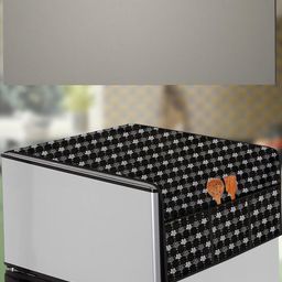 The Furnishing Tree White Plastic Refrigerator Cover-image-95