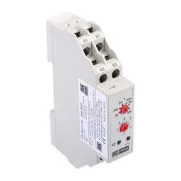 RS PRO Single Function Timer Relay DIN Rail Mount 24 V AC SPDT Model No. 8966829 image 3