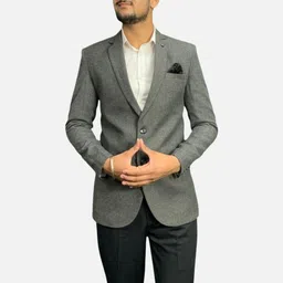 GARGIAN Master Cut Men Polyviscose Regular Fit Blazer-picture-19