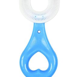 Basics Kids U Shaped Toothbrush Super Soft Bristles - Blue-28