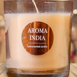 OnEarth 1 Wick Soy Wax Jasmine Scented Luxury Candle With Cork Lid - Pack Of 2-26