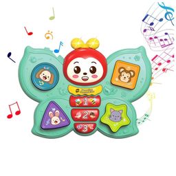 Sanjary Butterfly Musical Sound shape shorting Baby Toy for Kids color design may vary-26