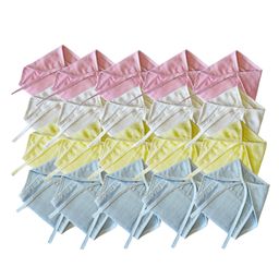 Dumbledo Newborn Muslin Cotton Nappies - Multicolor Reusable Langots, U Shaped, Extra Soft Cloth Nappies for Unisex Babies (0 - 6 Months) (Pack of 20)-16