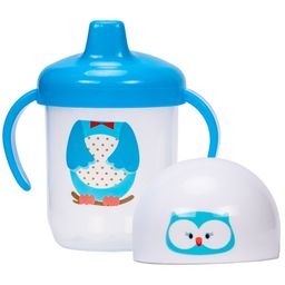 Adore SPINHX Duck Bill/ Hard Spout Sipper with Twin Handle & Hygiene Cap- 250ml- Blue-17
