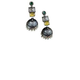 NAMAN ARTS Contemporary Jhumkas Earrings image 4